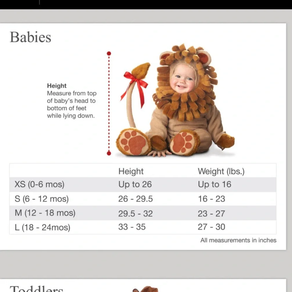 Puppy Love Brown and White Dog Costume for Kids Infants 12-18 months NEW!